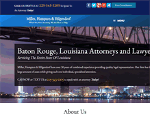 Tablet Screenshot of mlhlaw.com